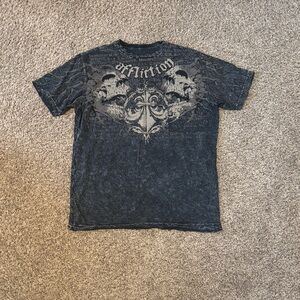 Affliction Skull Tee
